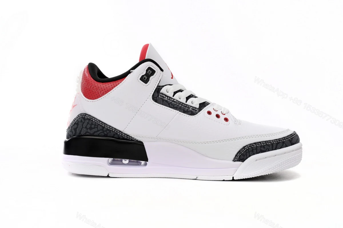 View 5 of Air Jordan 3 SE DNM “Fire Red CZ6431-100