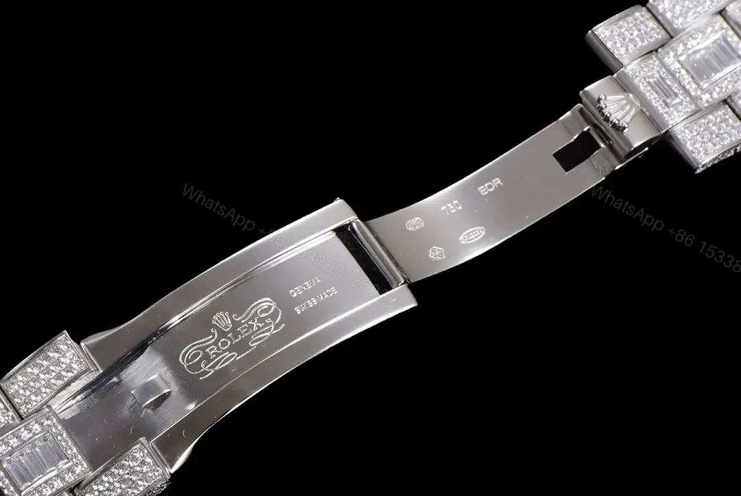 View 8 of Rolex GMT-Master II Bust Down Diamond Replica 40mm ROLEX-GMT2-DIAM40