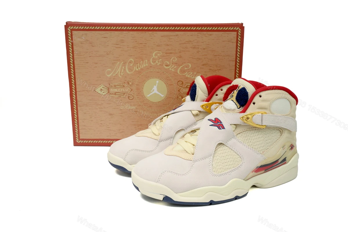 View 2 of SoleFly x Air Jordan 8 “Mi Caca Es Su Casa” FJ2850-107