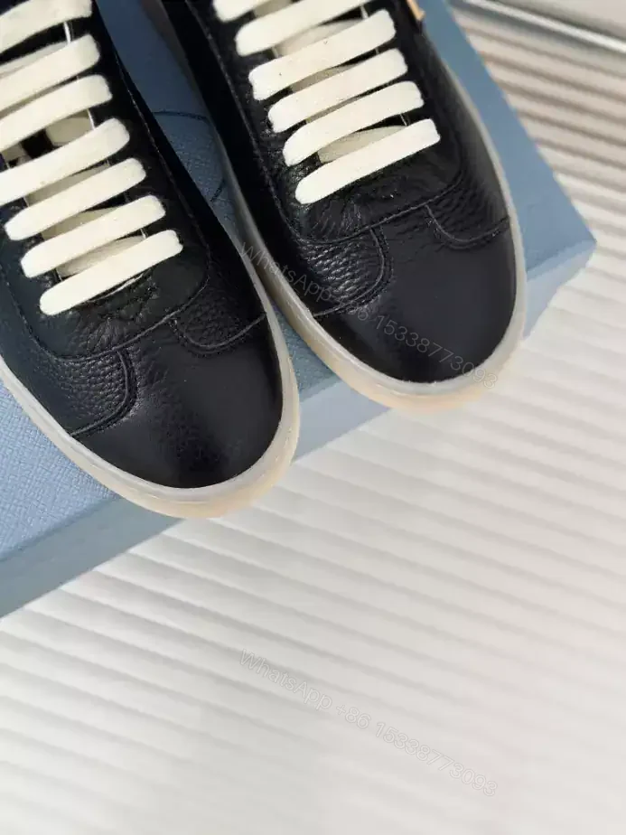 View 3 of PRADA SUEDE SNEAKERS ALABASTER BLACK – PRD082