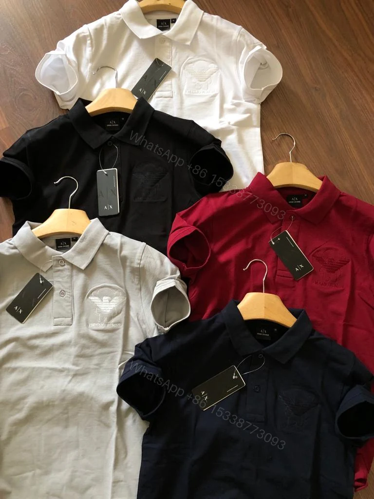 View 6 of FIRST COPY ARMANI IMPORTED COTTON POLO SUMMER T-SHIRT
