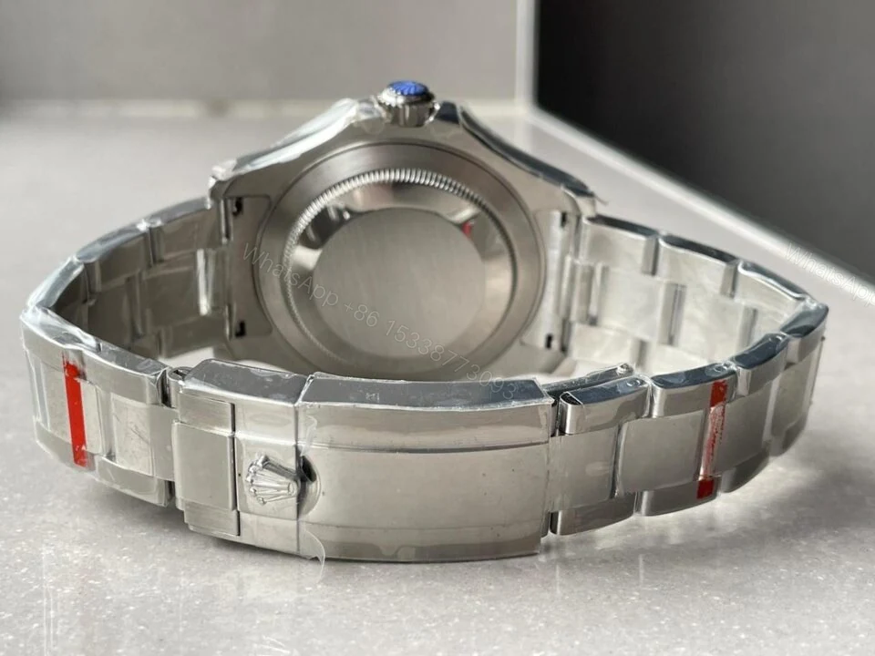 View 8 of JF FACTORY 1:1 Rolex Yacht-Master 116622 Best Edition Silver Dial SH3135