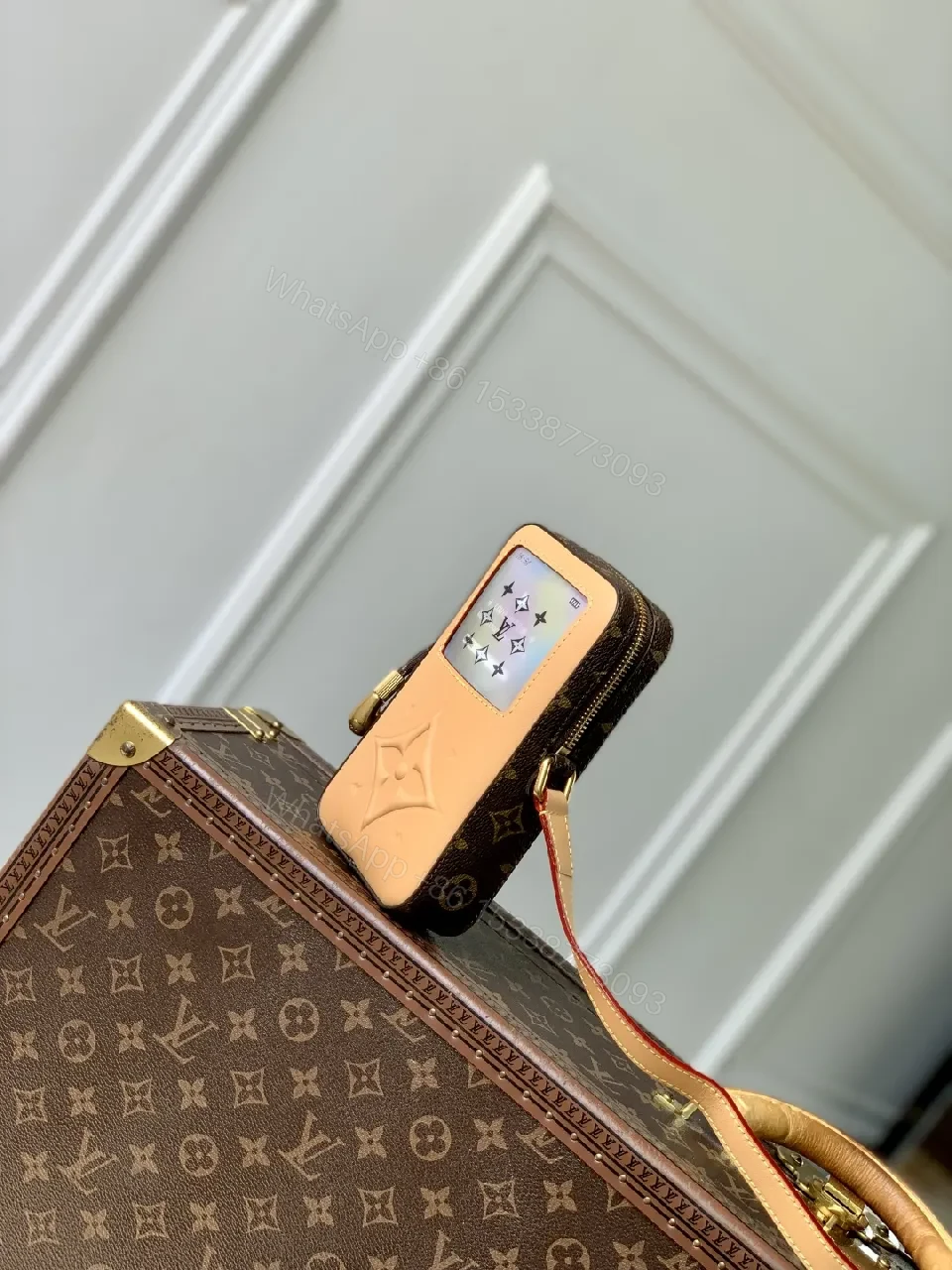 View 8 of Refined Leather Travel Wallet Case - Luxe, Compact Organizer