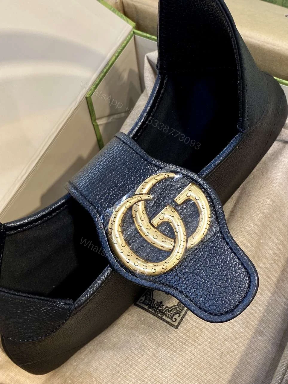 View 6 of Gucci Like Auth Women’s Handbag Black 28cm