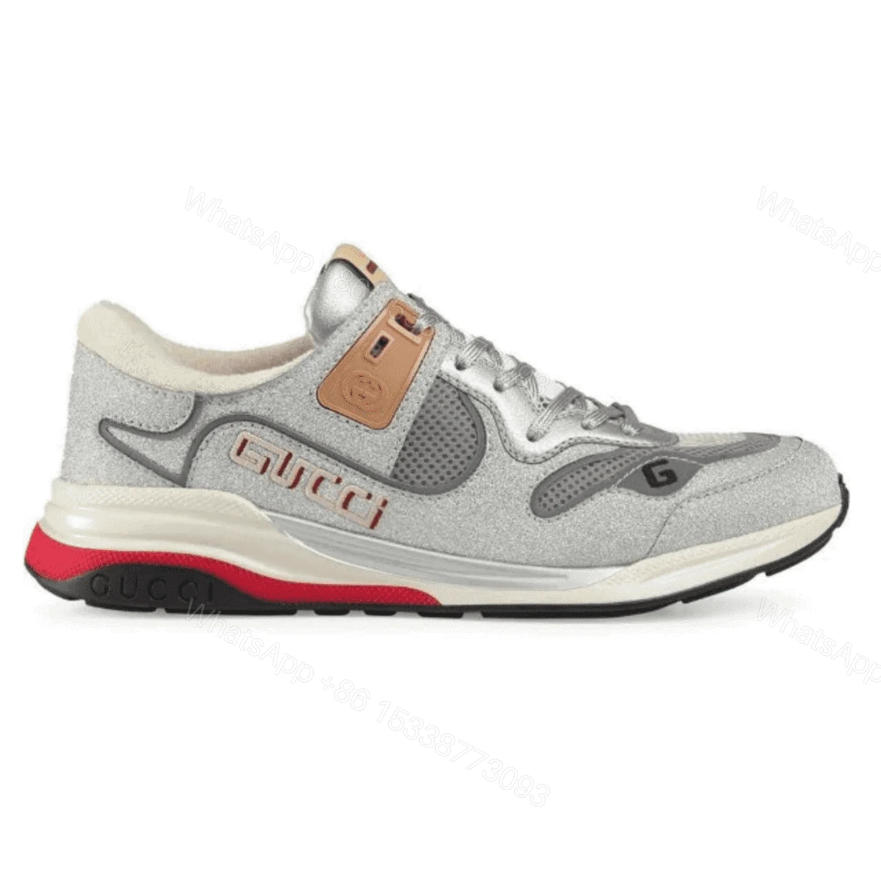 GUCCI ULTRAPACE LEATHER SNEAKERS – GC123 — view 1