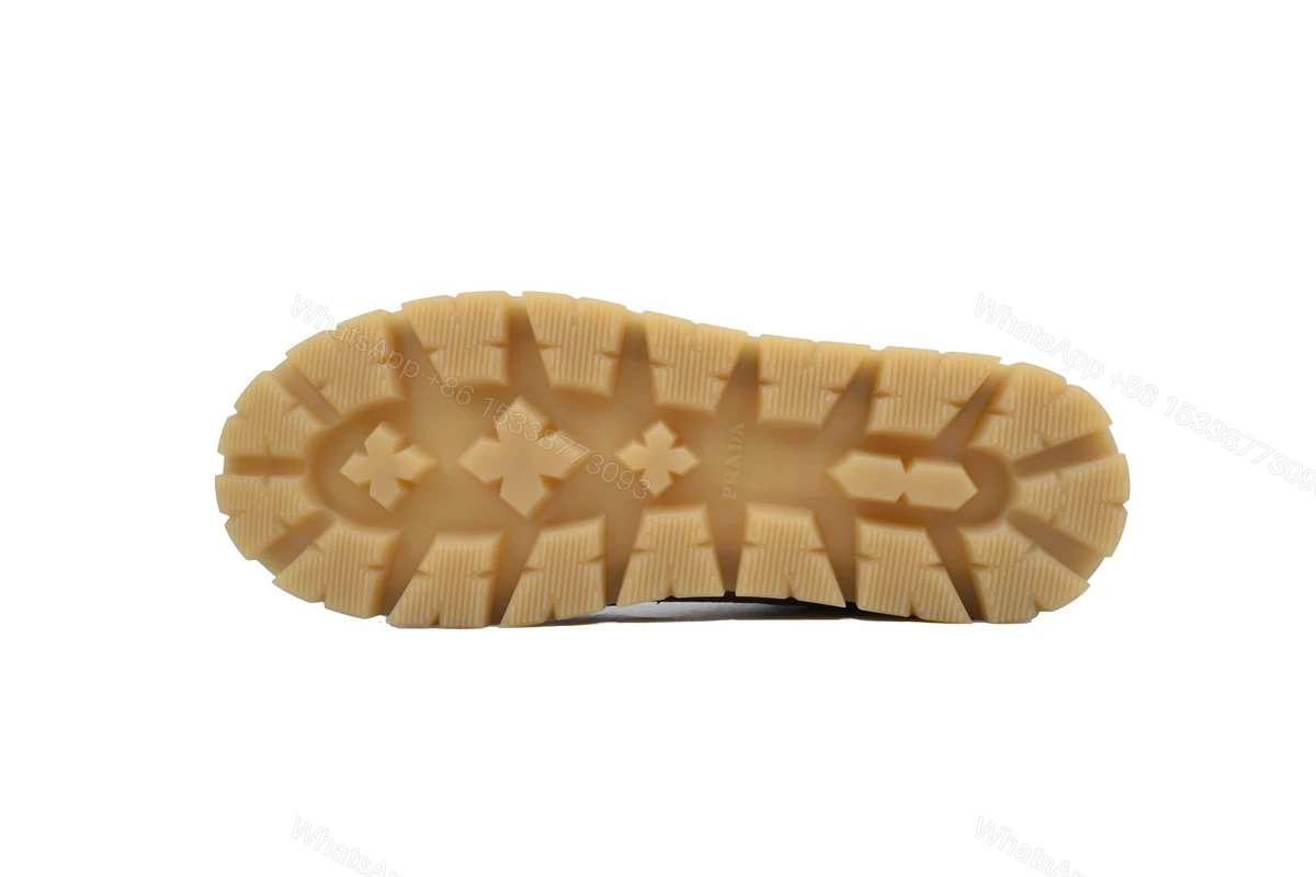 View 4 of Prada Trail Suede Sneakers Brown
