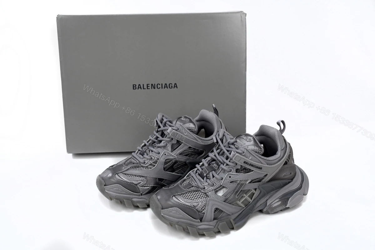 Balenciaga Track 2 Sneaker Grey 668822 W3CT1 1800 — view 2