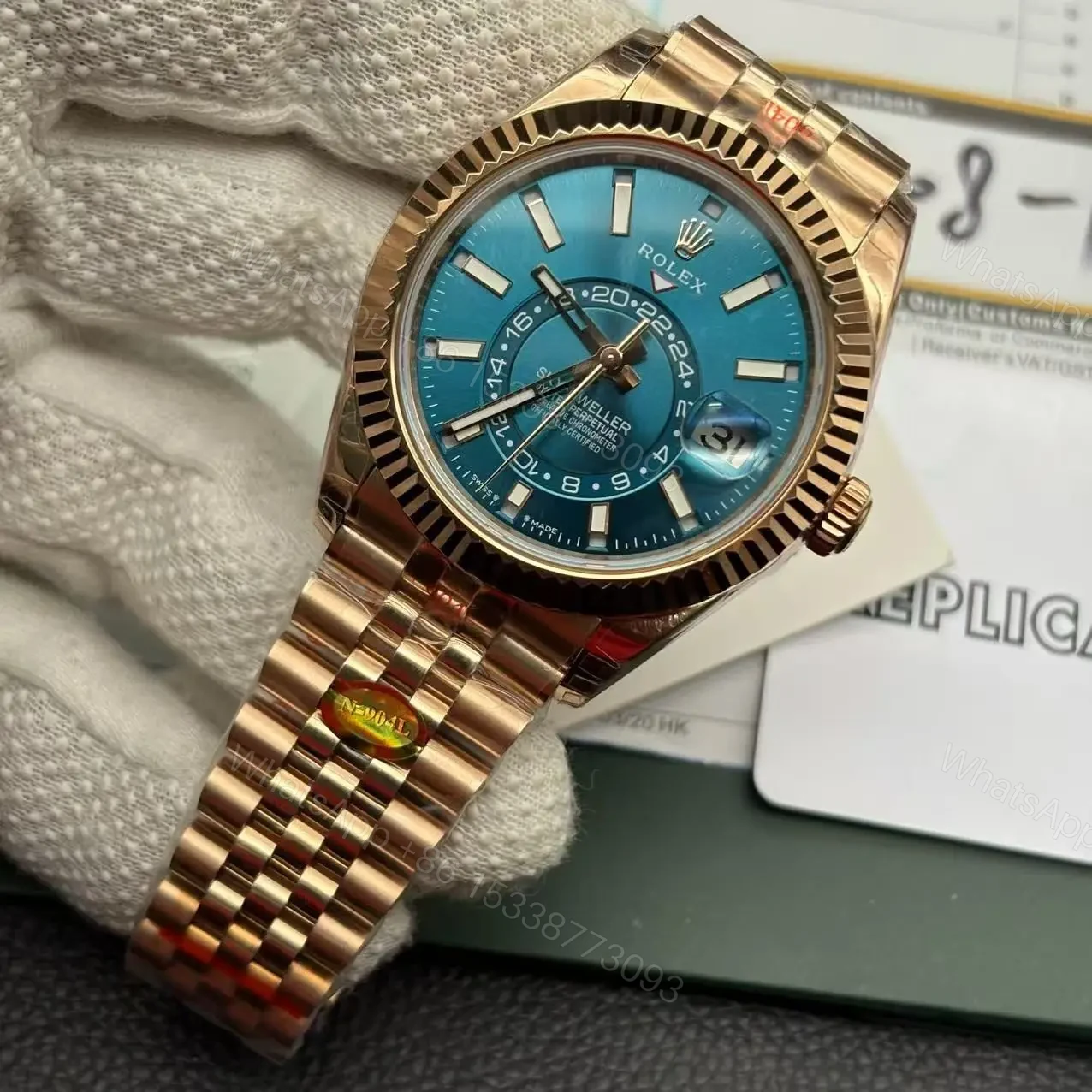 View 4 of Rolex Sky-Dweller 336935 Replica