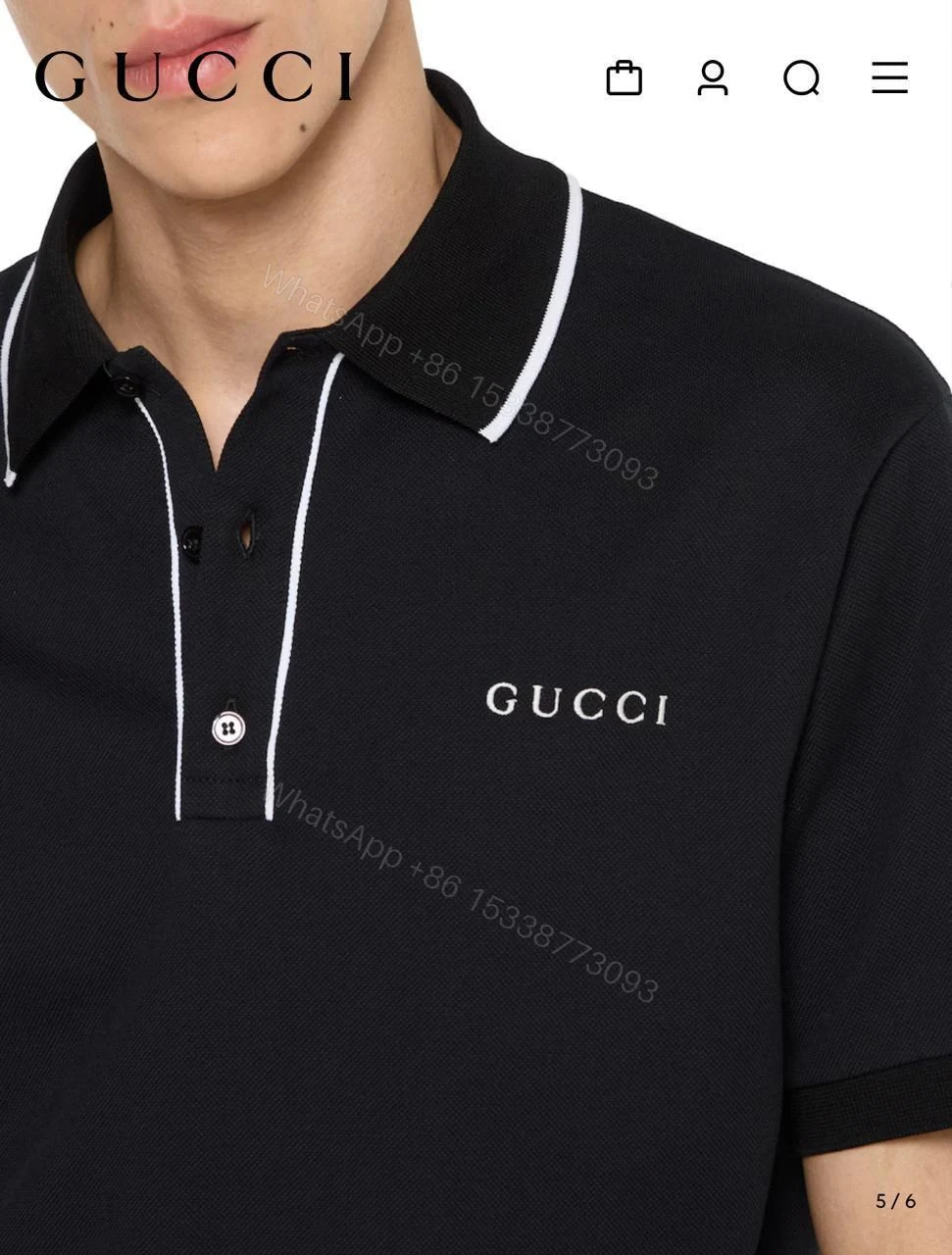 View 22 of First Copy Gucci Imported Quality Exclusive Polo Tees for Men
