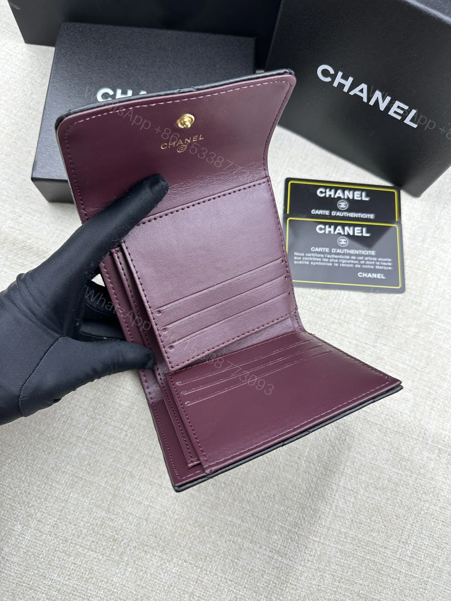 View 7 of Chanel 19 Small Flap Wallet