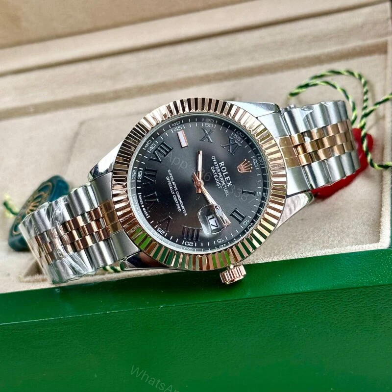 View 4 of Rolex Datejust Prestige Grey 41mm Quartz