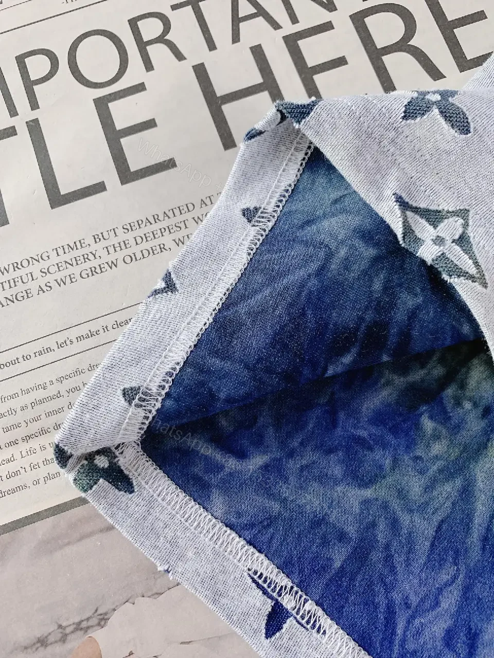 View 8 of All-Over Monogram Tee: Luxe Casual Comfort Shirt