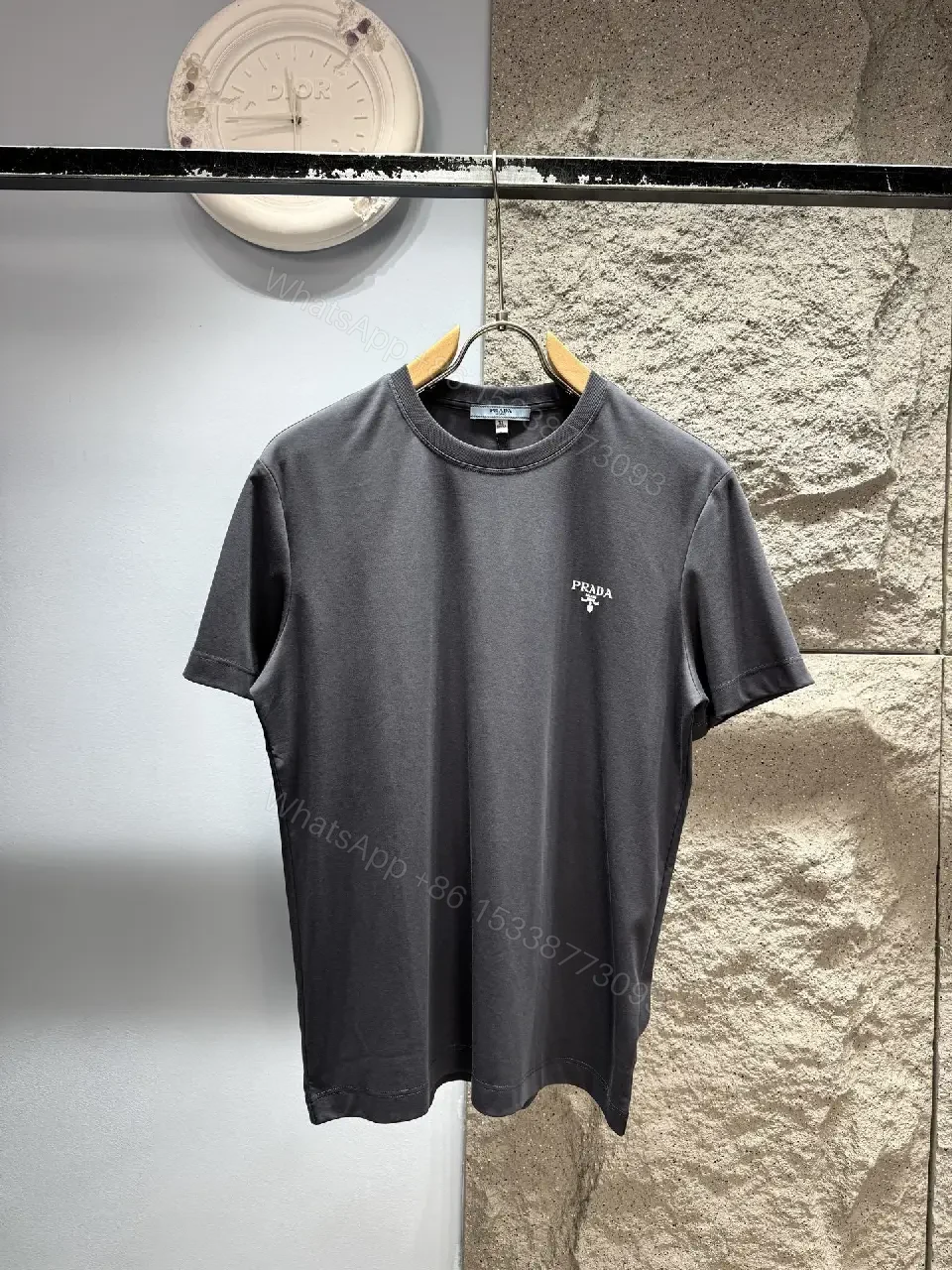 View 9 of Black Cotton Tee, Minimalist, Subtle Luxury, Everyday Comfort shirt