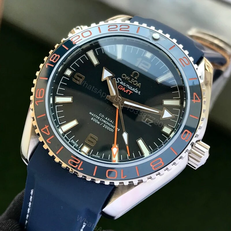 View 3 of Omega Seamaster Co-Axial GMT Deep Blue 40MM Automatic