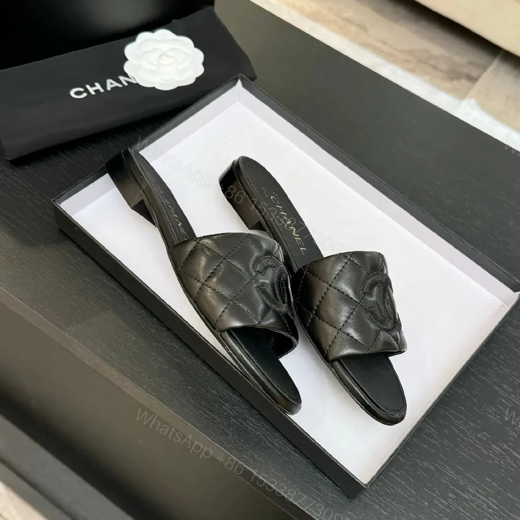 View 8 of Quilted Leather Slide: Subtle Luxury, All-Day Comfort