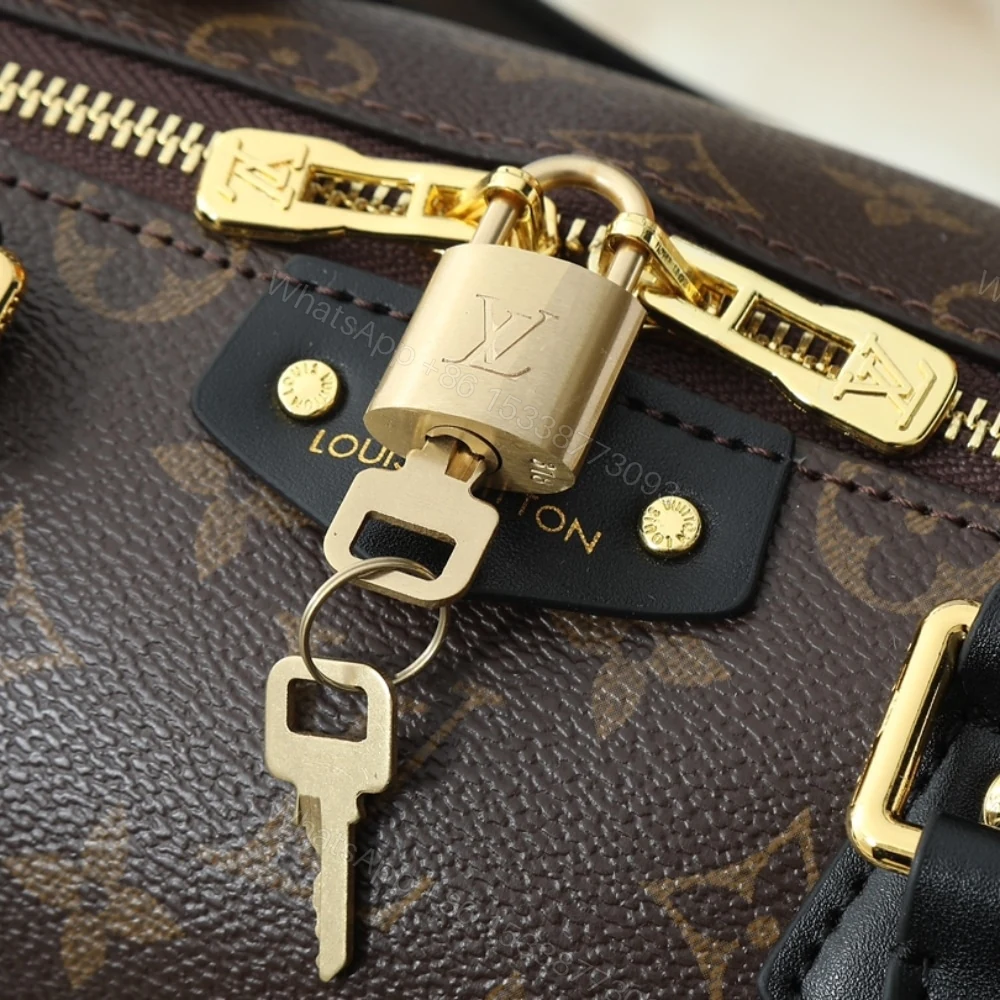 View 6 of Louis Vuitton Speedy Trunk Bag 25 Monogram Brown 27Cm M26181