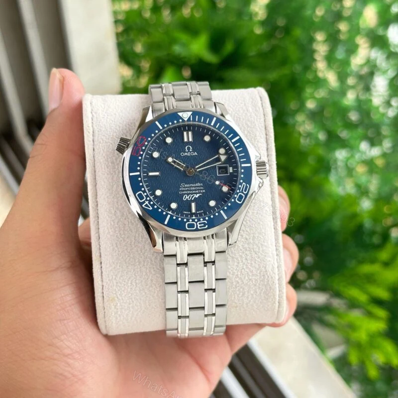 View 2 of Omega Seamaster Diver 300M Blue Automatic 40MM