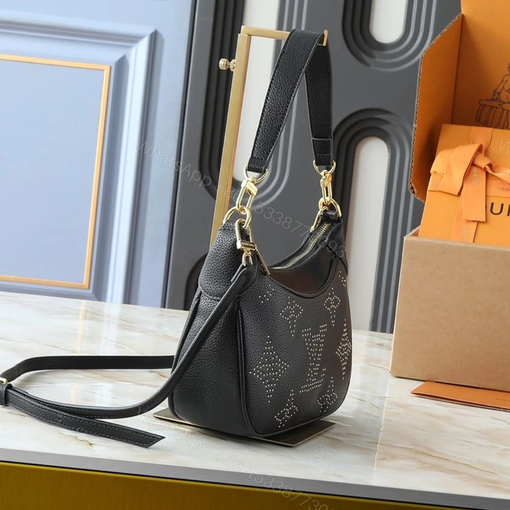 View 3 of LOUIS VUITTON BAGATELLE BLACK 24CM M46735