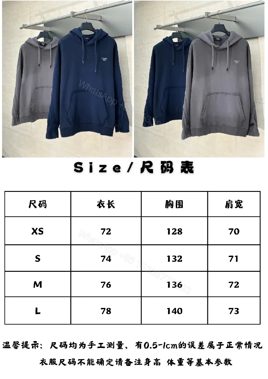 View 11 of Covert Navy Cotton-Blend Hoodie: Elevated Everyday Essential