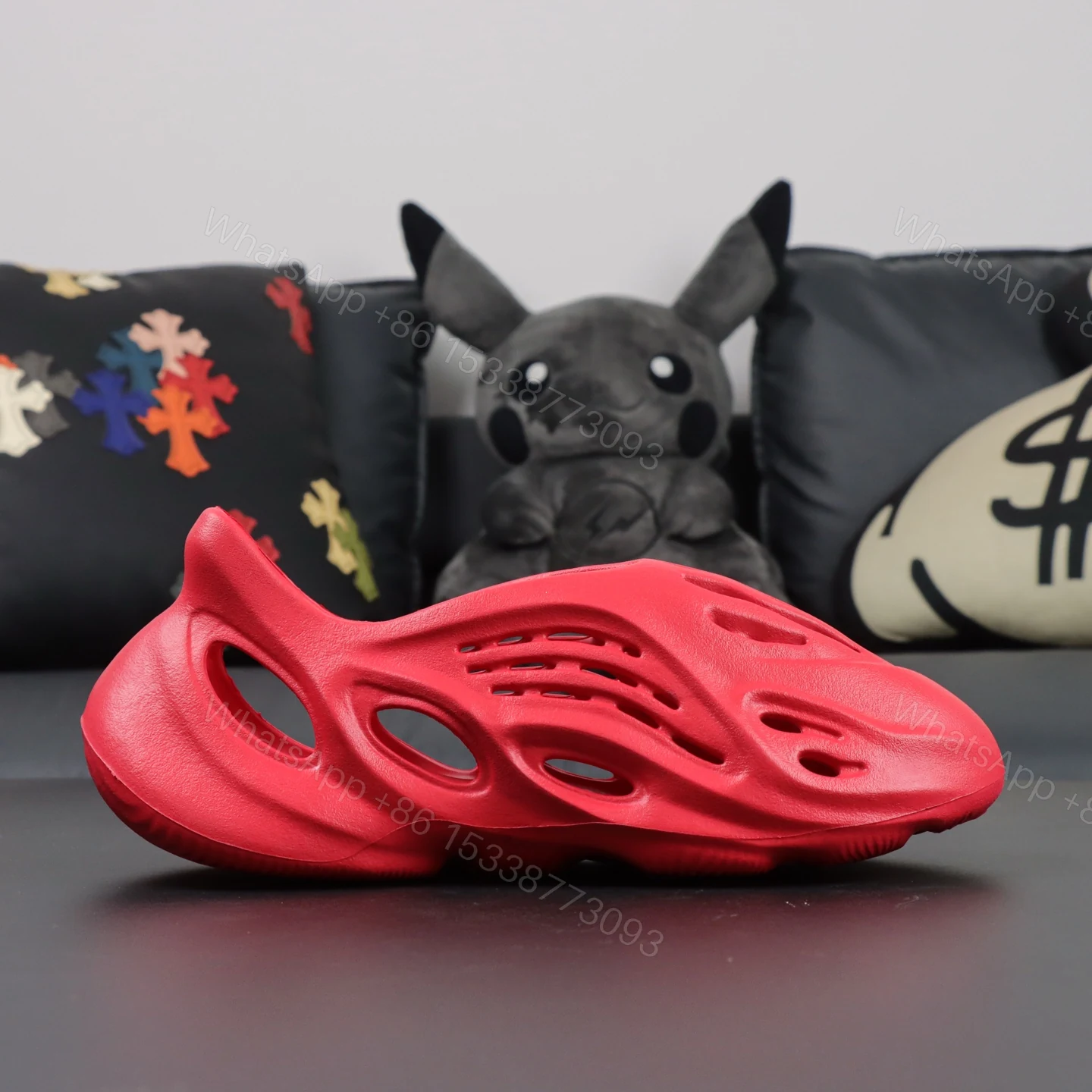View 2 of Yeezy Foam Runner Vermilion Reps