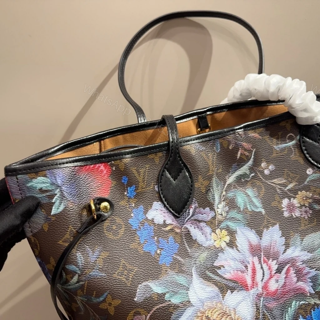 View 7 of Louis Vuitton Neverfull MM Tote Bag Monogram Canvas Ebene 31cm M28918