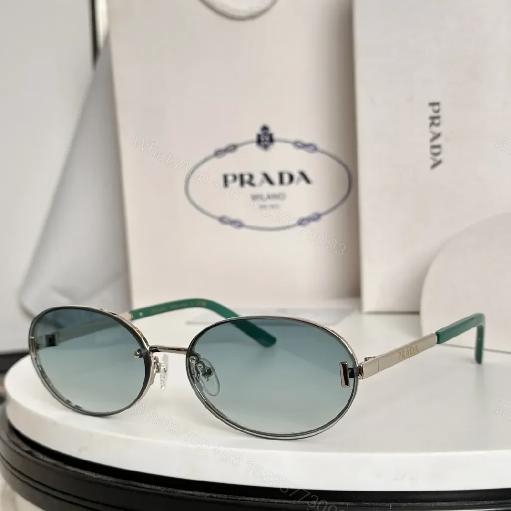 View 2 of Round Pilot Sunglasses: Luxury Details, Gradient Lenses