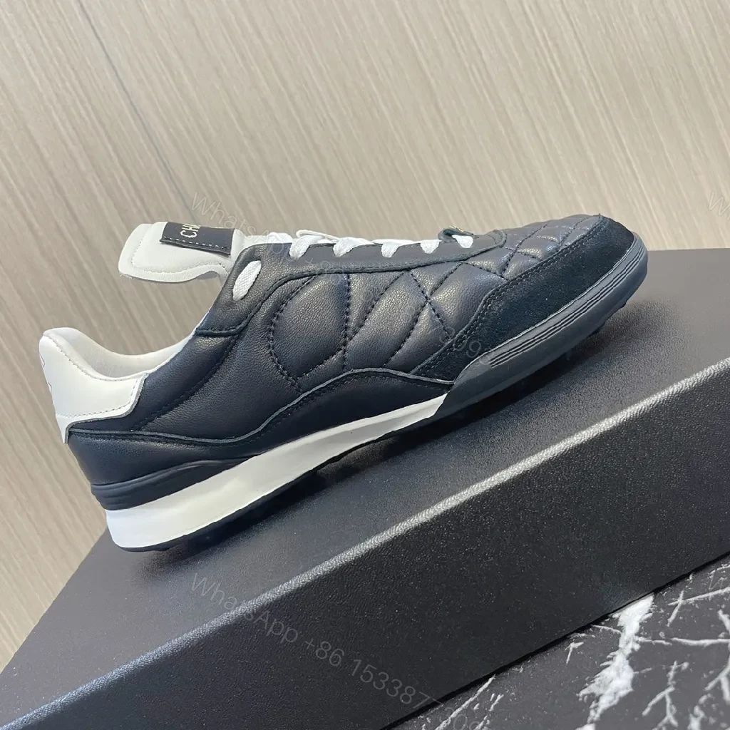 View 5 of Quilted Leather Sneaker – Luxe Couture-Inspired, All-Day Comfort