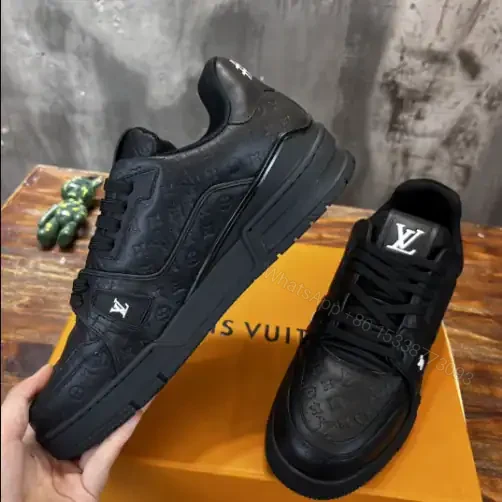 View 7 of LOUIS VUITTON TRAINE SNEAKERS IN BLACK – LSVT379