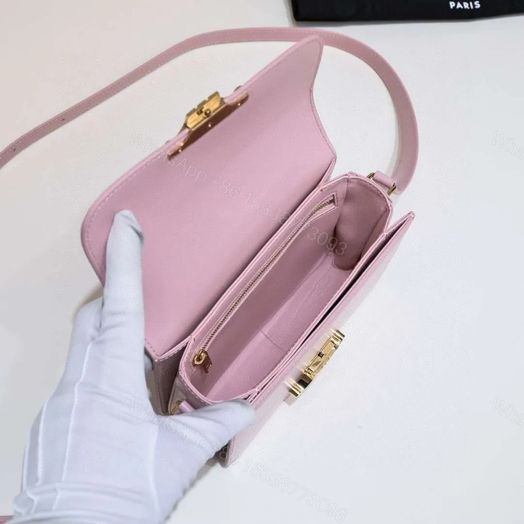 View 3 of Celine Mini Handbag Pink Smooth Leather 19cm