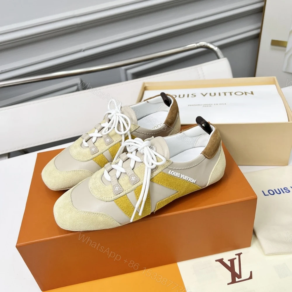 View 6 of Louis Vuitton Lv Sneakerina Light Beige 1AHNEU