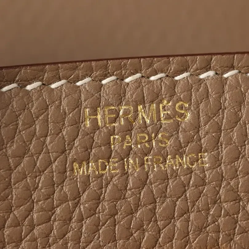 View 13 of 高仿Hermes*Birkin25大象灰金扣免檢版