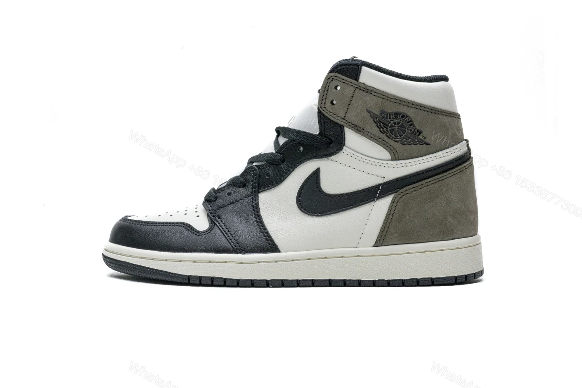 View 9 of Air Jordan 1 Retro High OG 'Dark Mocha' 555088-105