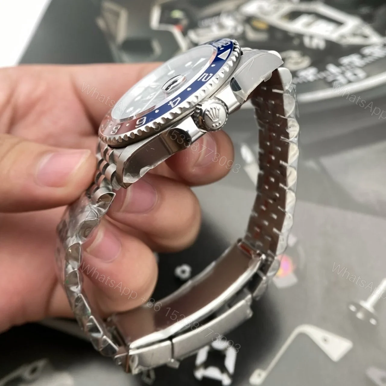 View 6 of Superclone Rolex GMT-Master II 126710BLRO “Pepsi” Jubilee