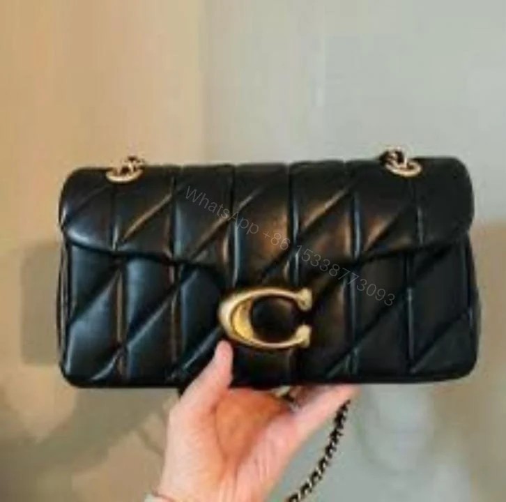 FIRST COPY Coach Tabby 20 Quilted Leather Shoulder Bag — view 1
