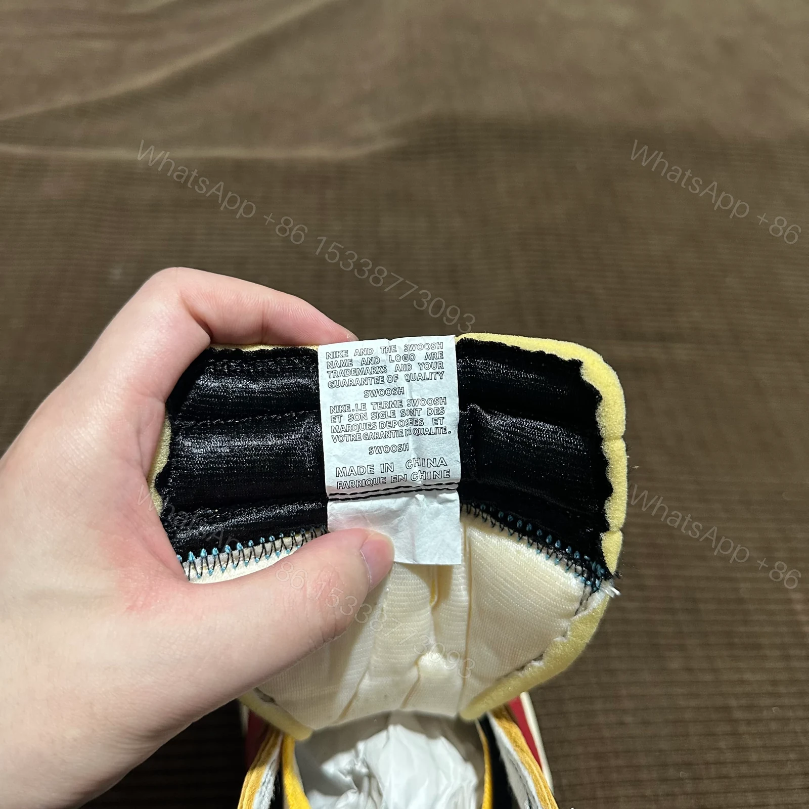 View 4 of Jordan 1 Retro High OG SP Union LA Chicago Shadow