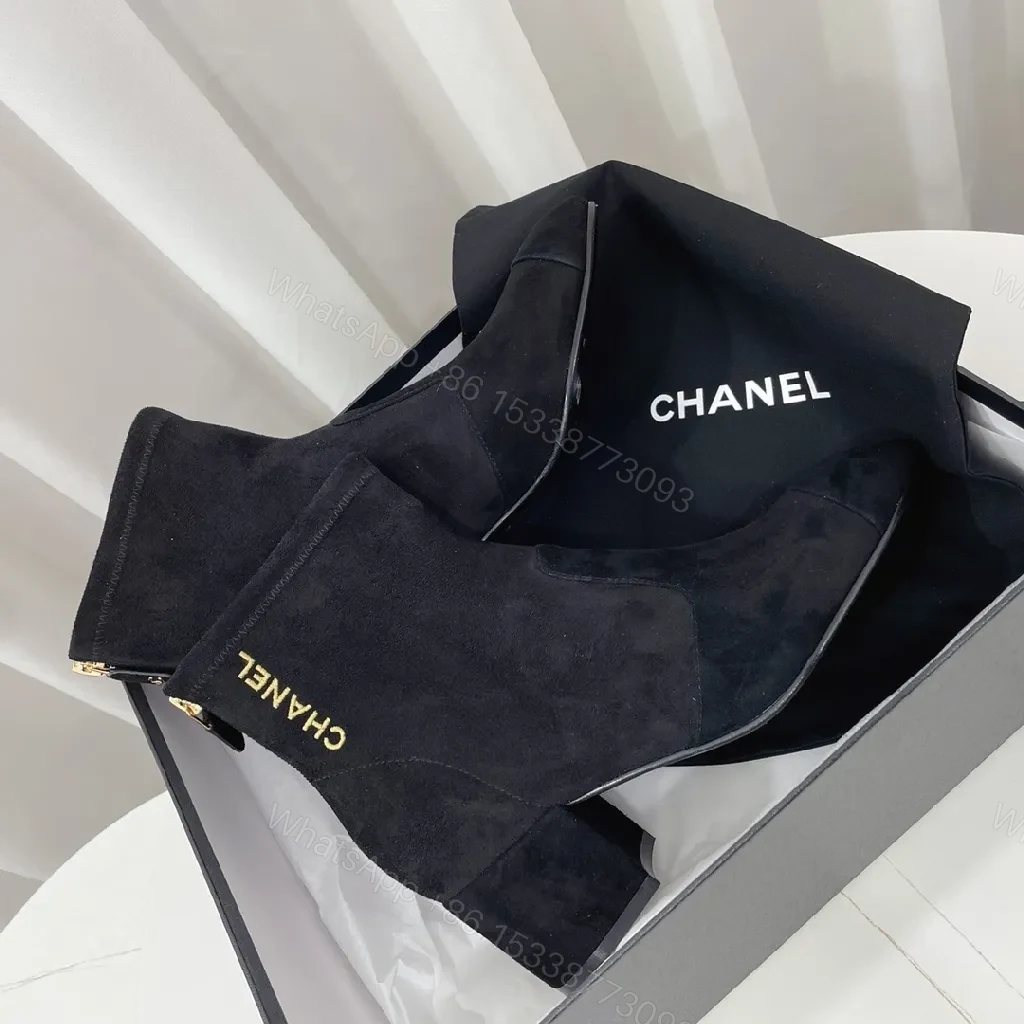 View 6 of Black Suede Ankle Boots – Sculpted Luxury, All-Day Comfort