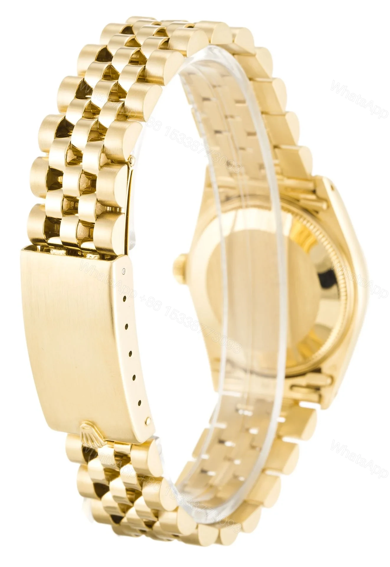View 3 of Replica Rolex Datejust Mid-Size Champagne Dial 6827 30 mm