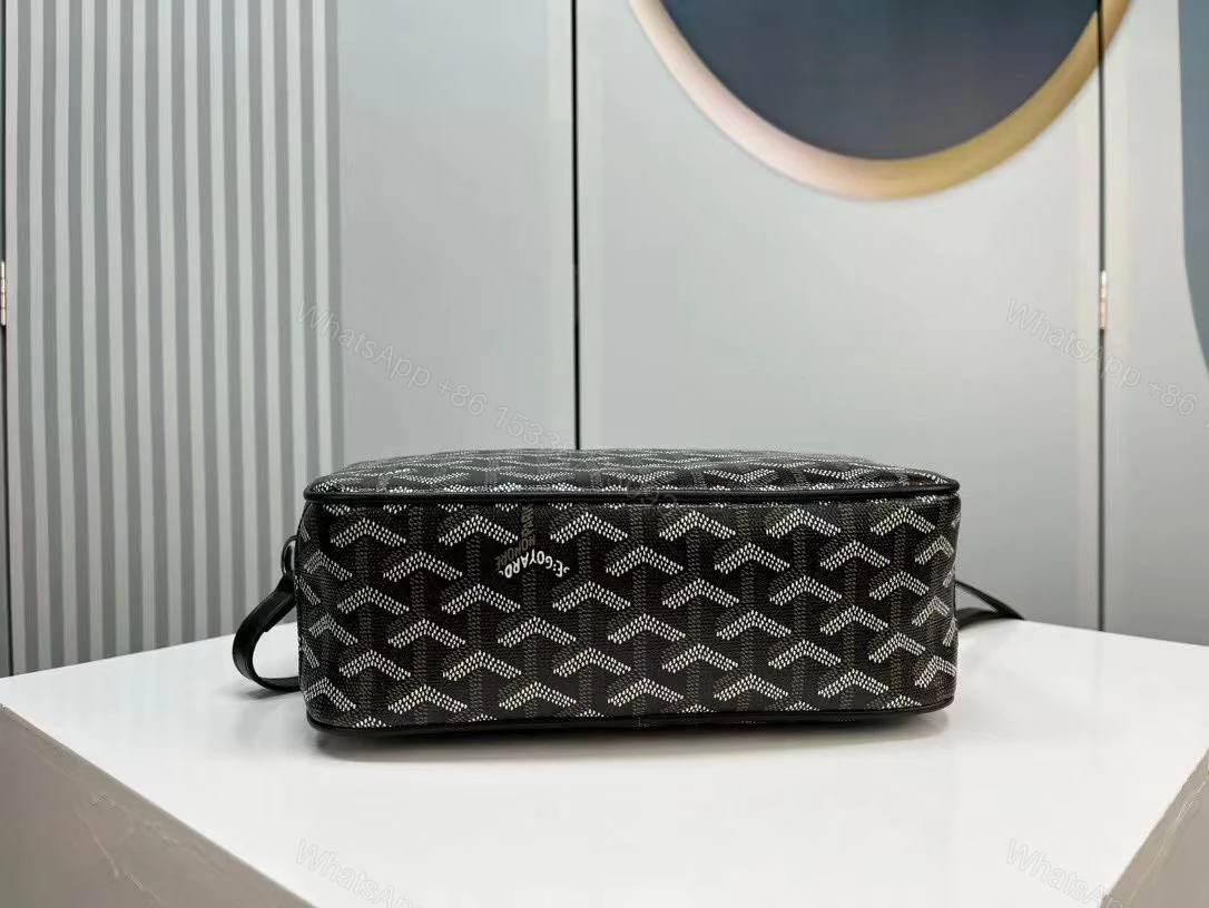 View 4 of GOYARD CAP VERT CROSSBODY GOYARDINE BLACK 23CM