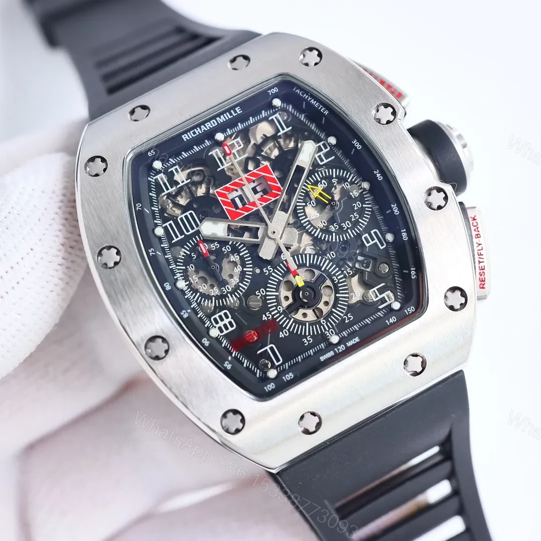 APS Factory Richard Mille RM011-FM Black Titanium Watch — view 1