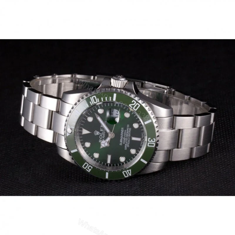View 5 of Superclone Rolex Submariner Green Dial Mechanism-SRL51