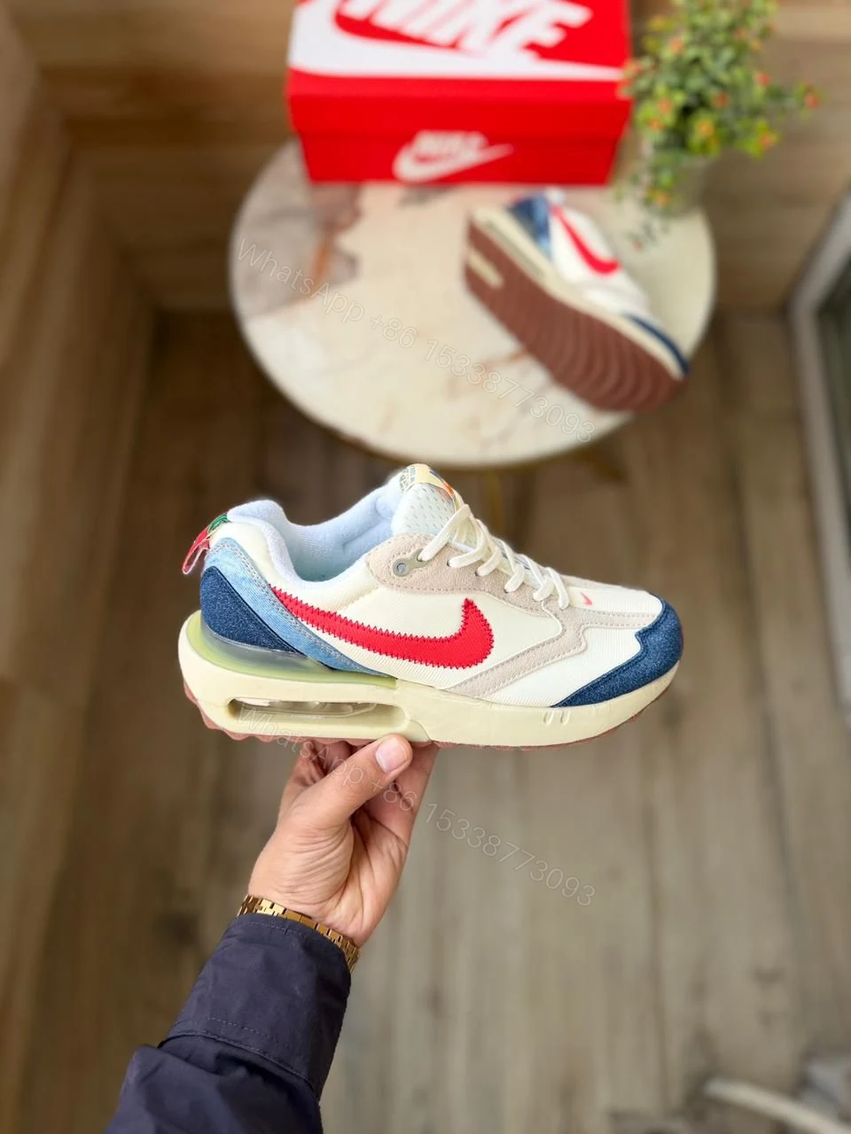 View 4 of FIRST COPY NIKE AIRMAX 1 DAWN COCUNUT MILK
