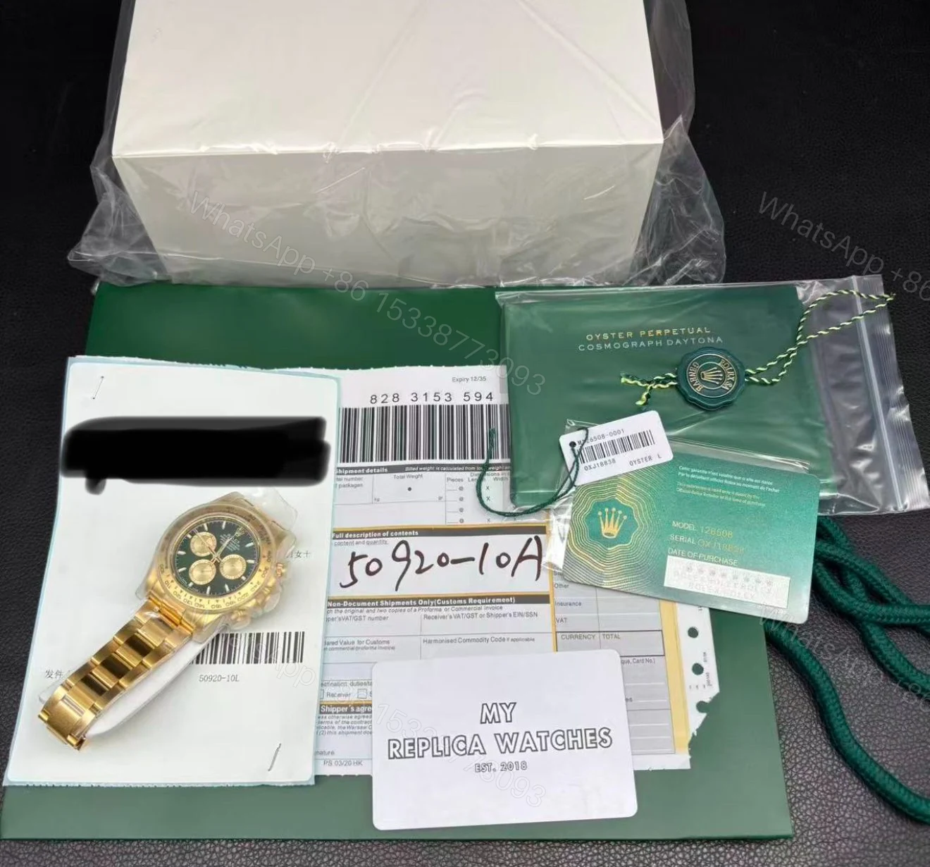 View 2 of Superclone Rolex Daytona 40 mm 126508 “John Mayer”