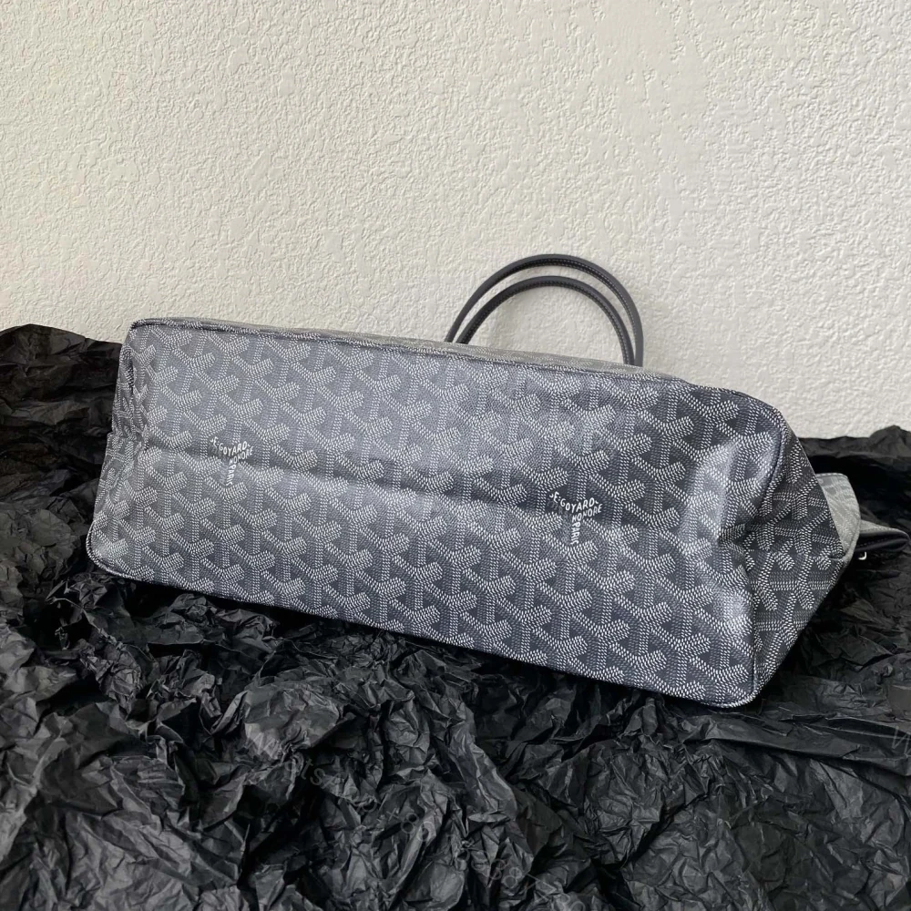 View 4 of 高仿Goyard*STLOUID滿印Tote購物袋灰色中號免檢版