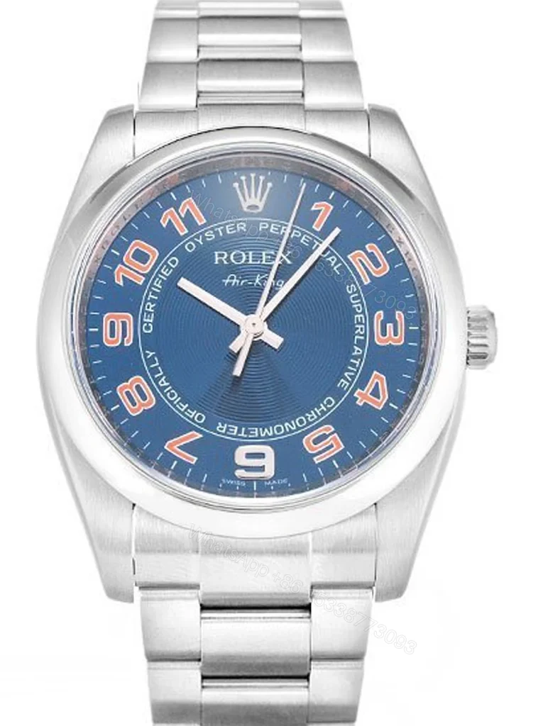 Replica Rolex Air-King Blue Dial 114200 — view 1