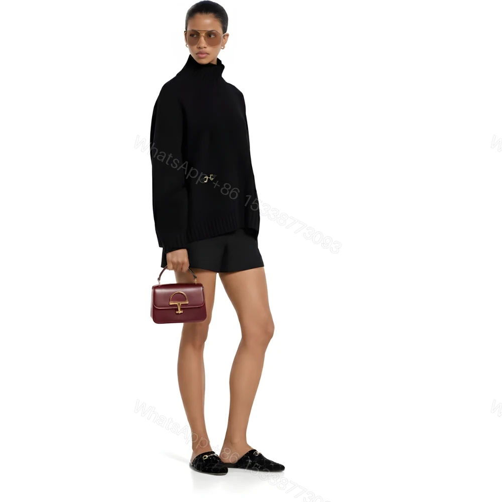 View 9 of Gucci Siena Small Top Handle Bag Burgundy 19Cm