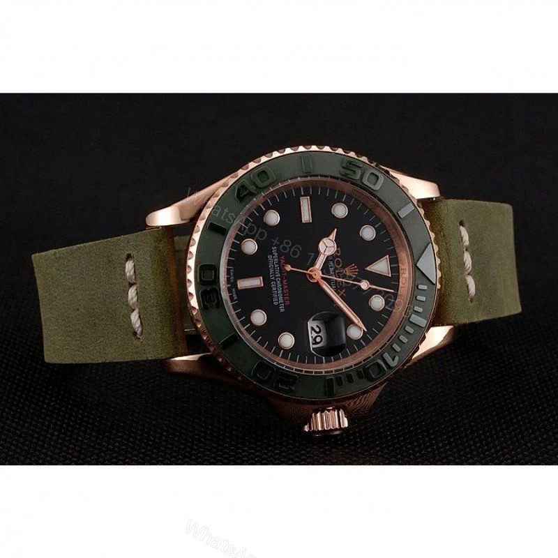 View 3 of Replica Rolex Yacht-Master Black Dial 1453862