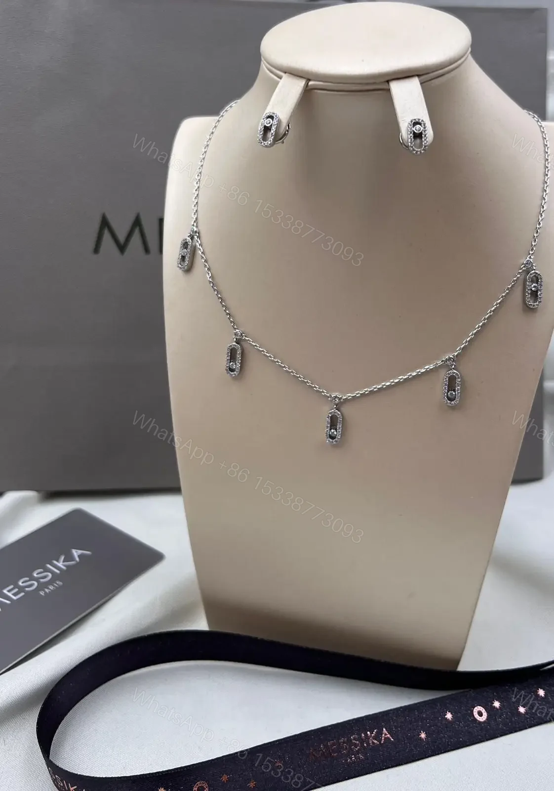 MESSIKA Move Uno Diamond Necklace — view 1