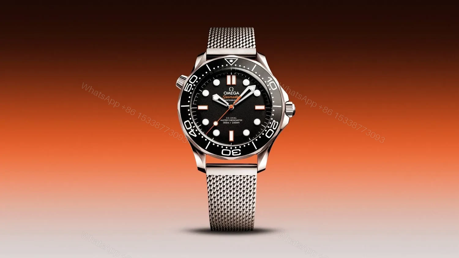 View 4 of Omega Seamaster Diver 300M Orange Edition