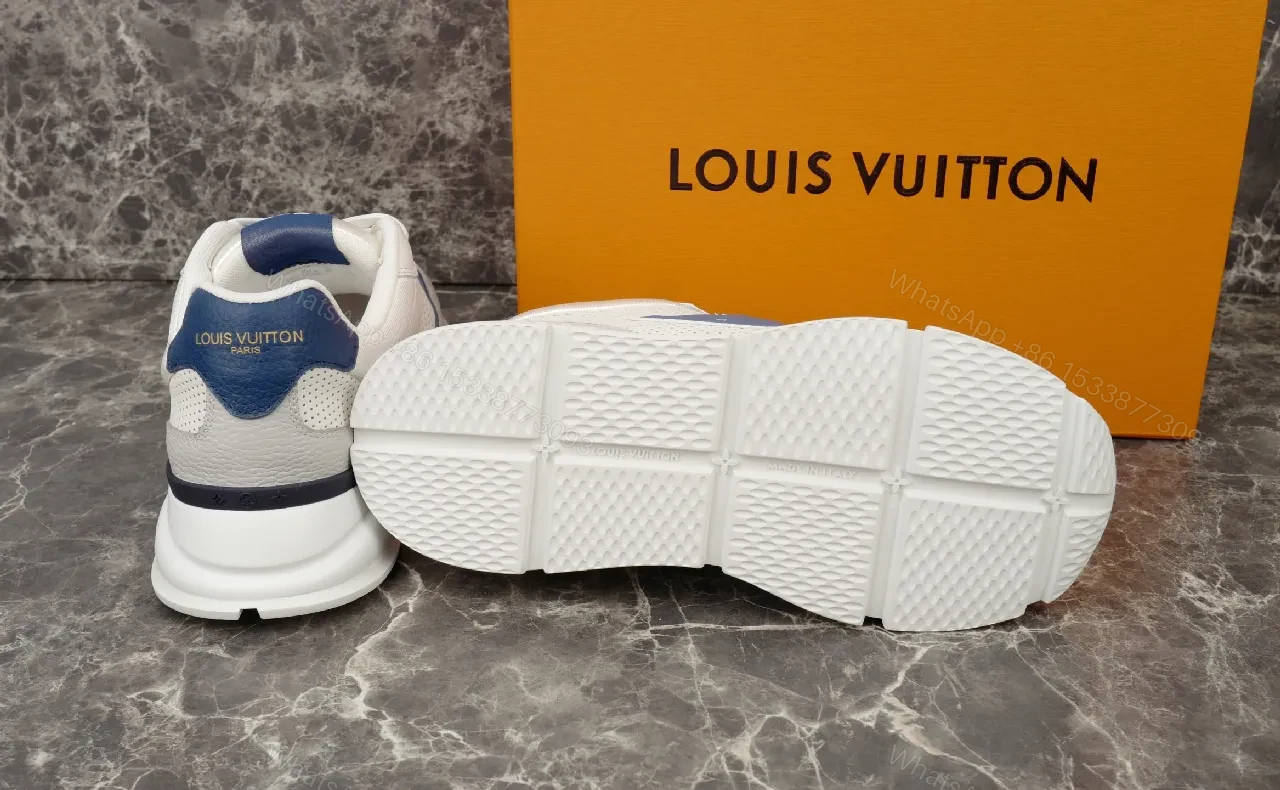 View 5 of Textured Mobility Leather High-Tops: Luxury Comfort Sneakers