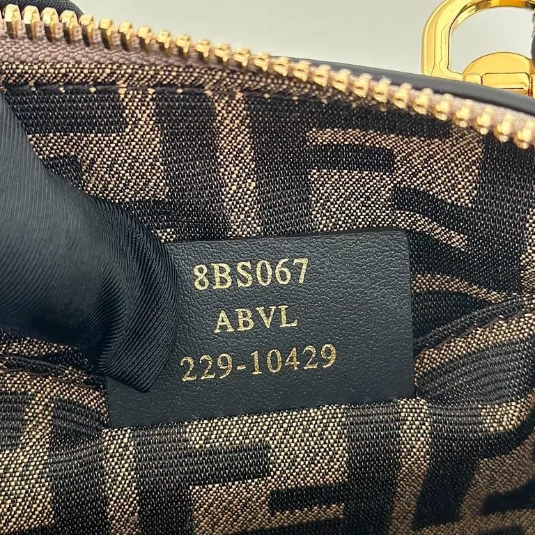 View 2 of Compact Luxury Handbag: FENDI Roma Script Crossbody